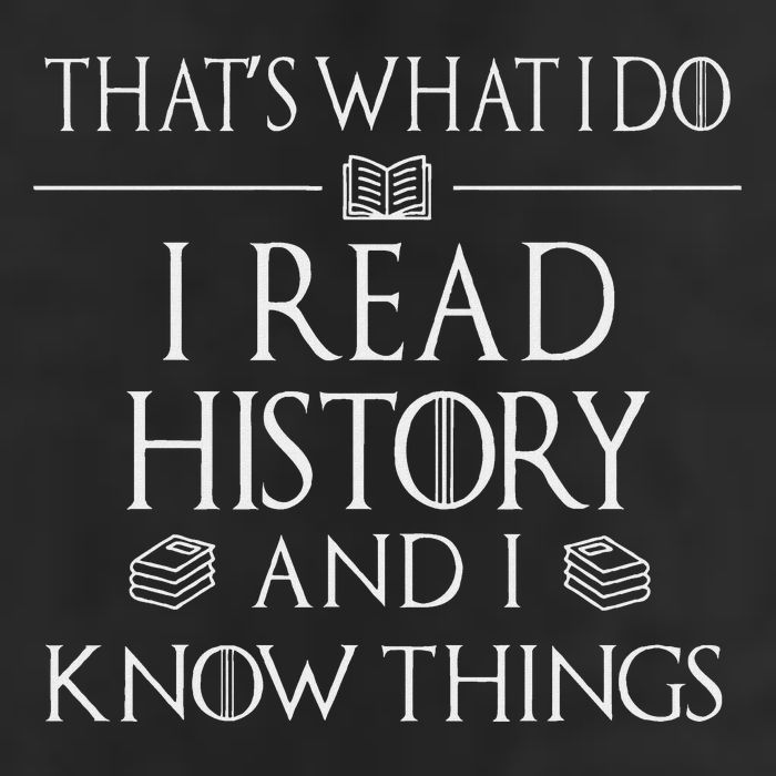 History Book Reader Gifts I Read History Know Things Beanie