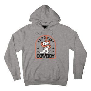 Howdy Bronc Rodeo Cow Boot Riding Horse Tall Hoodie