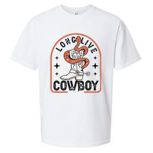 Howdy Bronc Rodeo Cow Boot Riding Horse Sueded Cloud Jersey T-Shirt