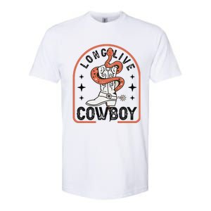 Howdy Bronc Rodeo Cow Boot Riding Horse Softstyle CVC T-Shirt