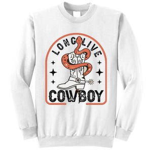 Howdy Bronc Rodeo Cow Boot Riding Horse Sweatshirt