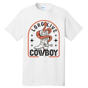 Howdy Bronc Rodeo Cow Boot Riding Horse Tall T-Shirt