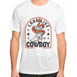 Howdy Bronc Rodeo Cow Boot Riding Horse Adult ChromaSoft Performance T-Shirt