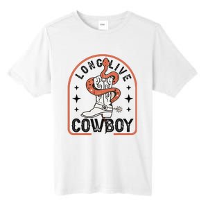 Howdy Bronc Rodeo Cow Boot Riding Horse Tall Fusion ChromaSoft Performance T-Shirt