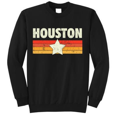 Houston Baseball Retro Vintage Gift Sweatshirt