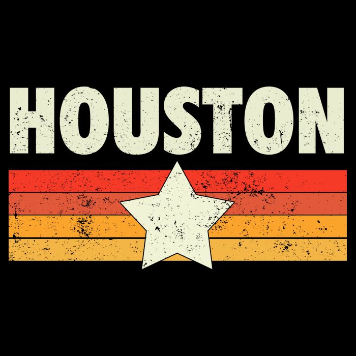Houston Baseball Retro Vintage Gift T-Shirt