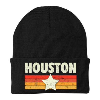 Houston Baseball Retro Vintage Gift Beanie