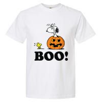 Halloween Boo Raglan Baseball Garment-Dyed Heavyweight T-Shirt