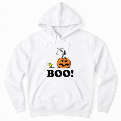 Halloween Boo Raglan Baseball Hoodie