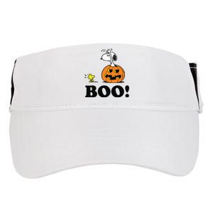 Halloween Boo Raglan Baseball Adult Drive Performance Visor