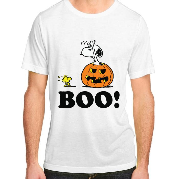 Halloween Boo Raglan Baseball Adult ChromaSoft Performance T-Shirt