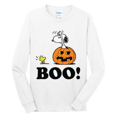 Halloween Boo Raglan Baseball Tall Long Sleeve T-Shirt