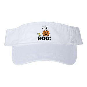 Halloween Boo Raglan Baseball Valucap Bio-Washed Visor