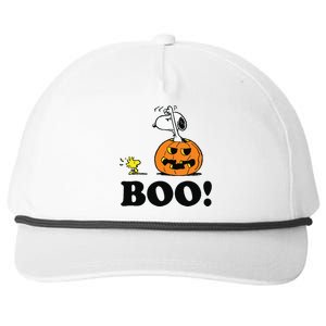 Halloween Boo Raglan Baseball Snapback Five-Panel Rope Hat