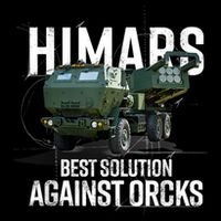 Himars Best Solution Against Orcks Army Ukarine USA Drawstring Bag