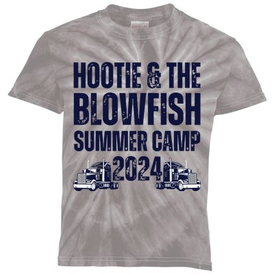 Hootie Blowfish Summer Camp With Trucks 2024 Kids Tie-Dye T-Shirt