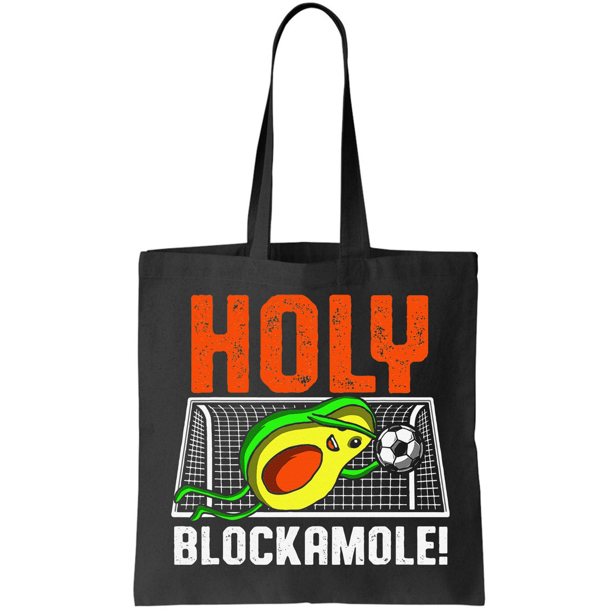 Holy Blockamole Soccer Blocker Funny Avocado Goalie Bag