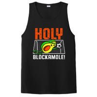 Holy Blockamole Soccer Blocker Funny Avocado Goalie PosiCharge Competitor Tank