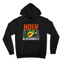 Holy Blockamole Soccer Blocker Funny Avocado Goalie Tall Hoodie