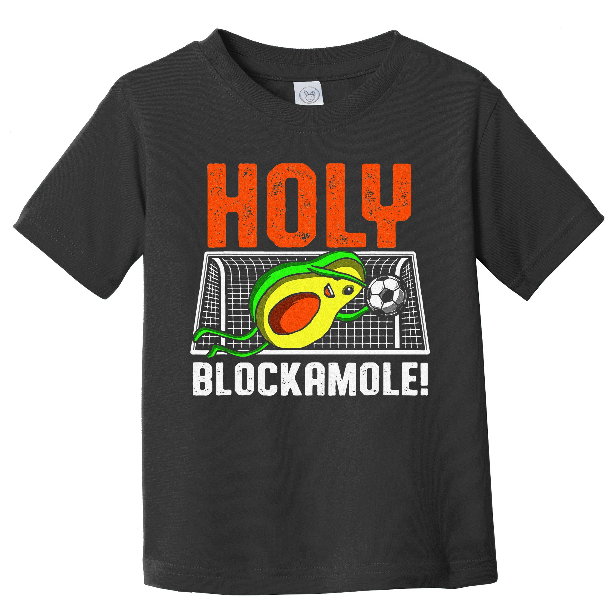 Holy Blockamole Soccer Blocker Funny Avocado Goalie Toddler T-Shirt