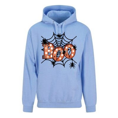 Halloween Boo Spiderweb Scary Spooky Halloween Unisex Surf Hoodie