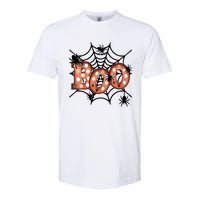 Halloween Boo Spiderweb Scary Spooky Halloween Softstyle CVC T-Shirt