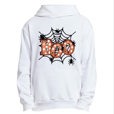 Halloween Boo Spiderweb Scary Spooky Halloween Urban Pullover Hoodie