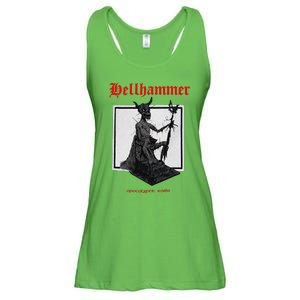 Hellhammer Black Statue Ladies Essential Flowy Tank