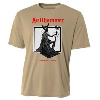 Hellhammer Black Statue Cooling Performance Crew T-Shirt