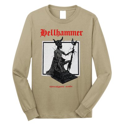 Hellhammer Black Statue Long Sleeve Shirt