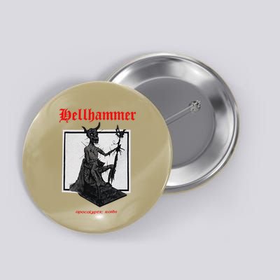 Hellhammer Black Statue Button