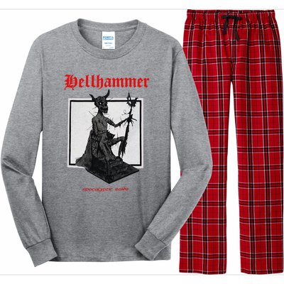 Hellhammer Black Statue Long Sleeve Pajama Set