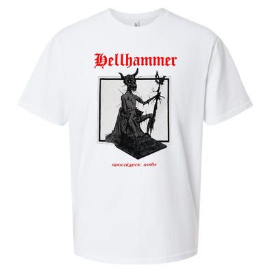 Hellhammer Black Statue Sueded Cloud Jersey T-Shirt