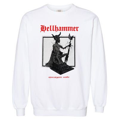 Hellhammer Black Statue Garment-Dyed Sweatshirt