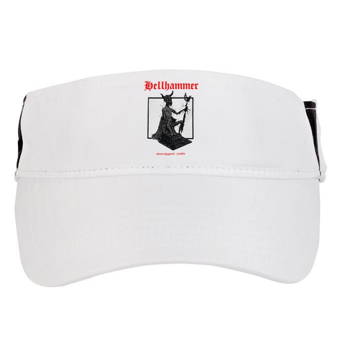 Hellhammer Black Statue Adult Drive Performance Visor