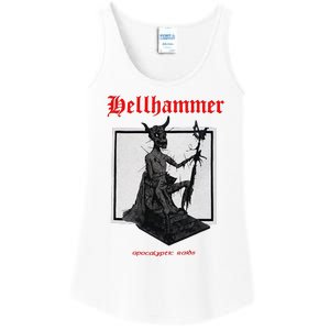 Hellhammer Black Statue Ladies Essential Tank