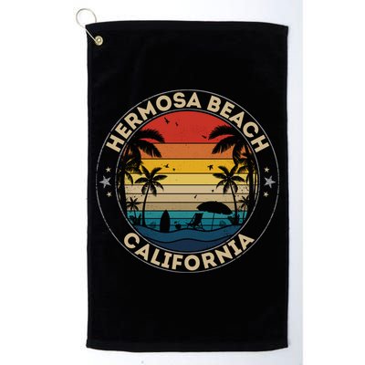 Hermosa Beach Souvenir Gift California Reminder Gift Golf Towel
