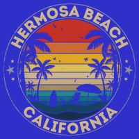 Hermosa Beach Souvenir Gift California Reminder Gift 16 in Basic Backpack