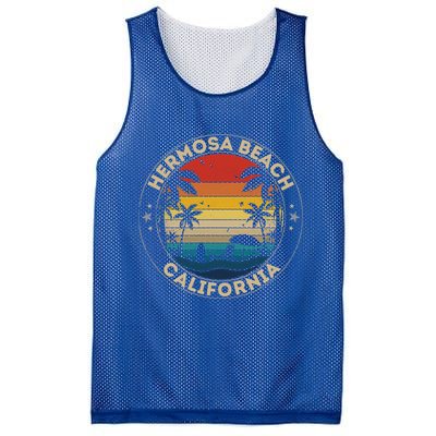 Hermosa Beach Souvenir Gift California Reminder Gift Mesh Reversible Basketball Jersey Tank