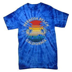 Hermosa Beach Souvenir Gift California Reminder Gift Tie-Dye T-Shirt