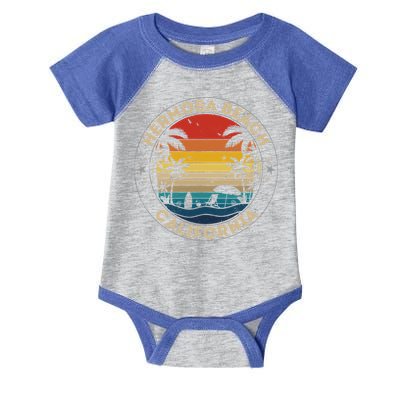 Hermosa Beach Souvenir Gift California Reminder Gift Infant Baby Jersey Bodysuit