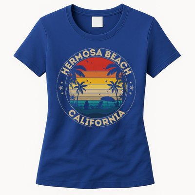 Hermosa Beach Souvenir Gift California Reminder Gift Womens T-Shirt
