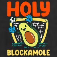 Holy Blockamole Soccer Goalkeeper Soccer Goalie 7 Panel Mesh Trucker Snapback Hat