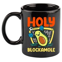 Holy Blockamole Soccer Goalkeeper Soccer Goalie 11oz C Handle Ceramic Mug