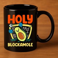 Holy Blockamole Soccer Goalkeeper Soccer Goalie 11oz C Handle Ceramic Mug