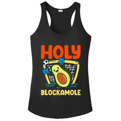 Holy Blockamole Soccer Goalkeeper Soccer Goalie Ladies PosiCharge Competitor Racerback Tank