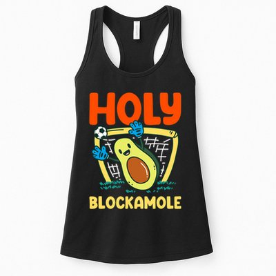 Holy Blockamole Soccer Goalkeeper Soccer Goalie Womens Tank Top