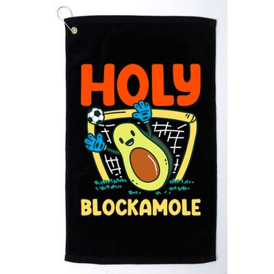 Holy Blockamole Soccer Goalkeeper Soccer Goalie Golf Towel