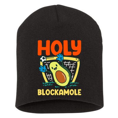 Holy Blockamole Soccer Goalkeeper Soccer Goalie Short Acrylic Beanie