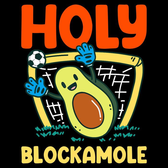 Holy Blockamole Soccer Goalkeeper Soccer Goalie Zip Tote Bag